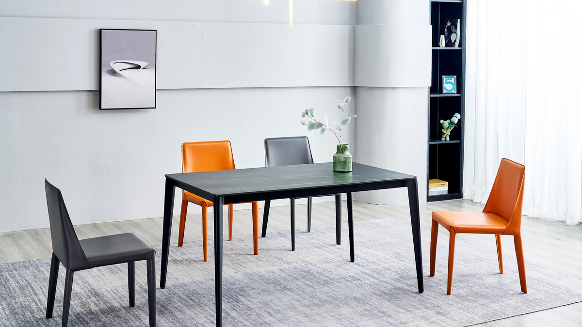 FS-D698 Black Dining Table