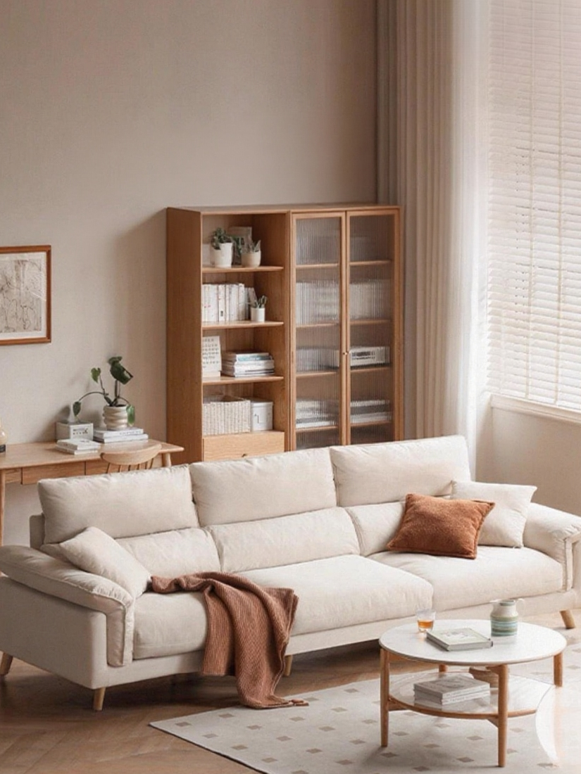 fabric three-seater sofa FS-YS061311