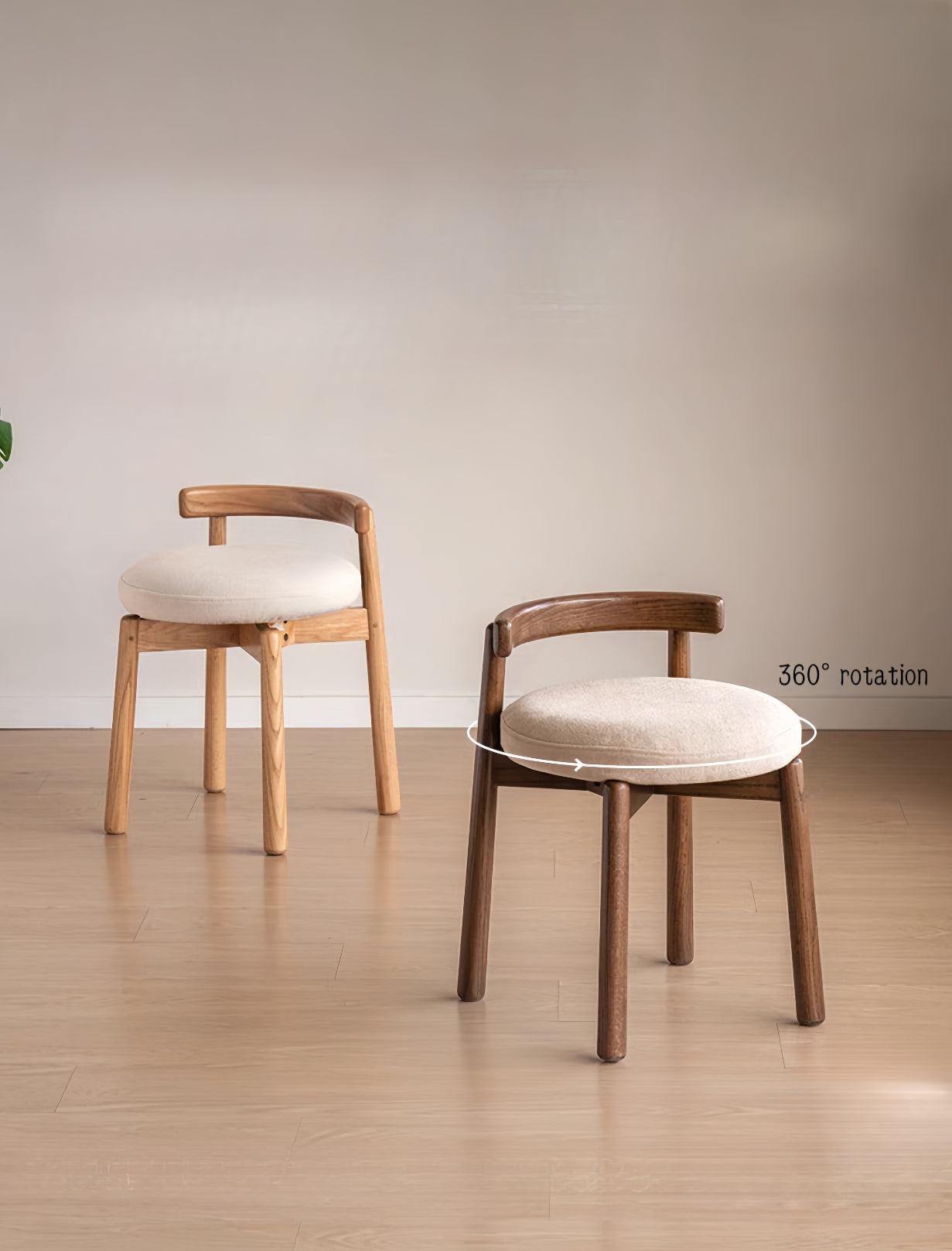 solid wood swivel chair YS-051611