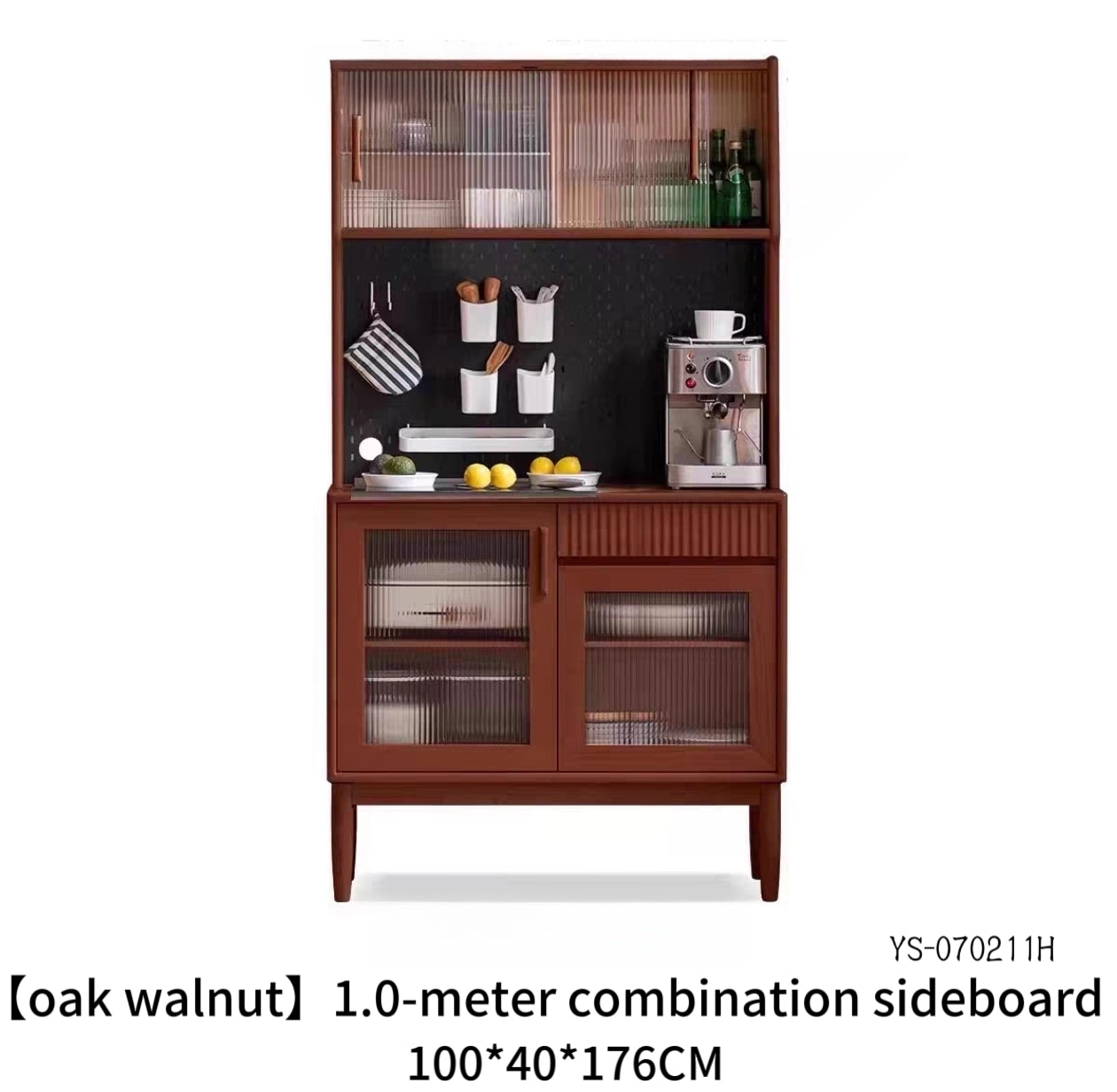 Oak sideboard for small apartments YS-070211