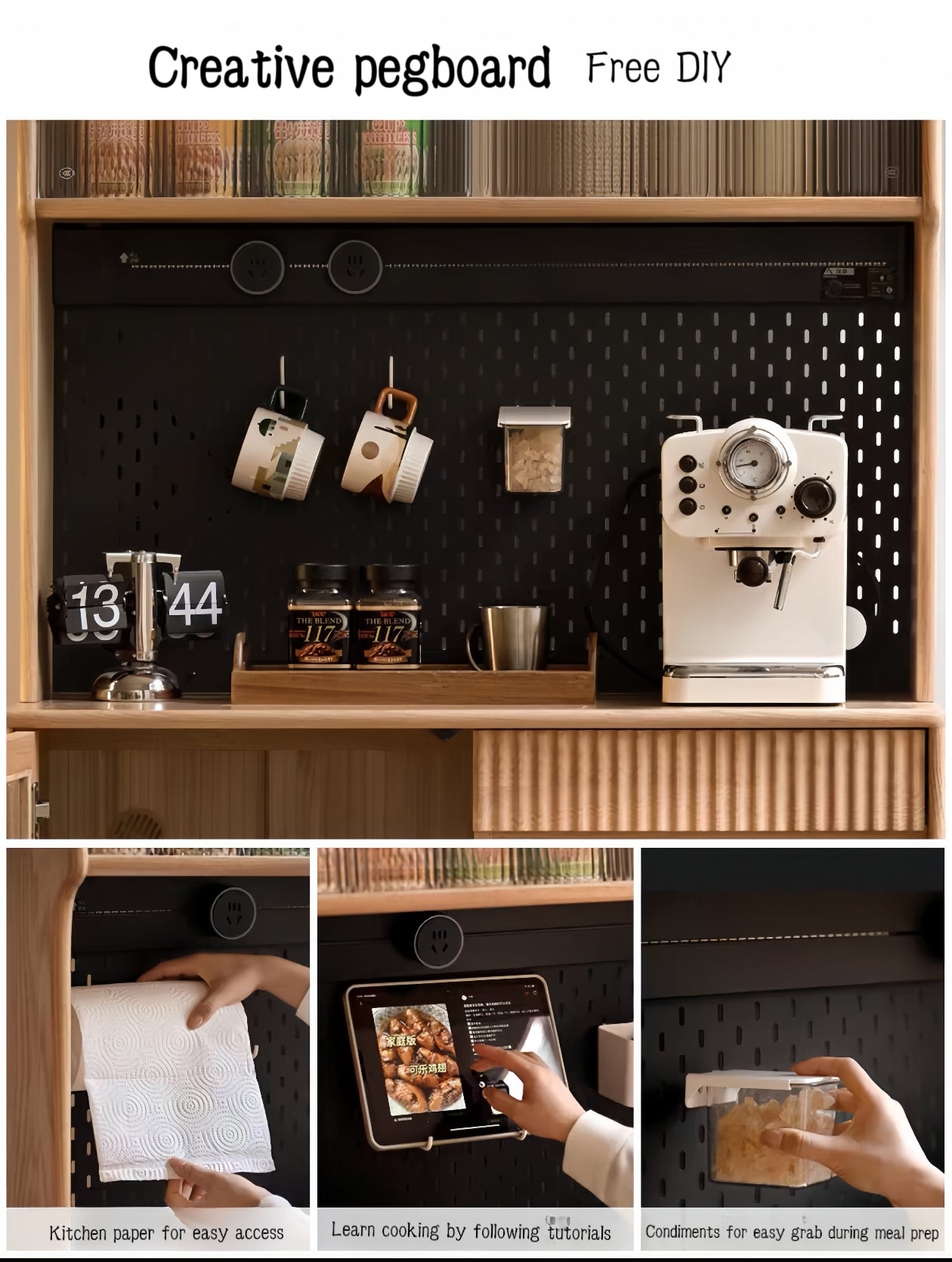 Oak sideboard for small apartments YS-070211