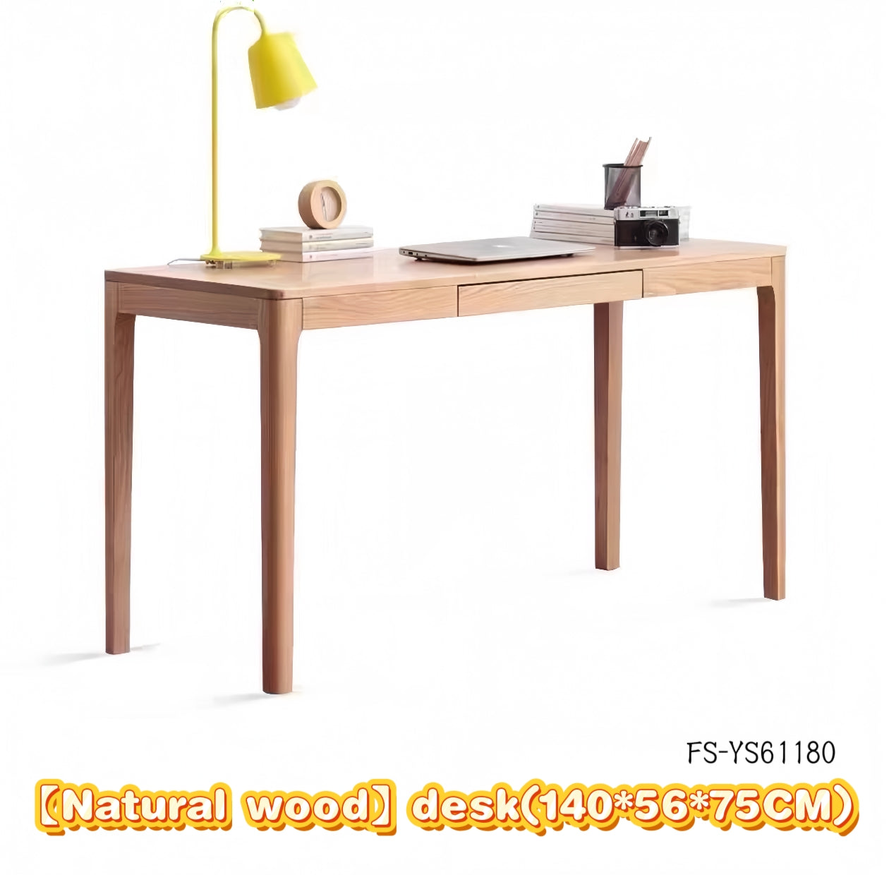 oak natural wood desk FS-YS061179/061180