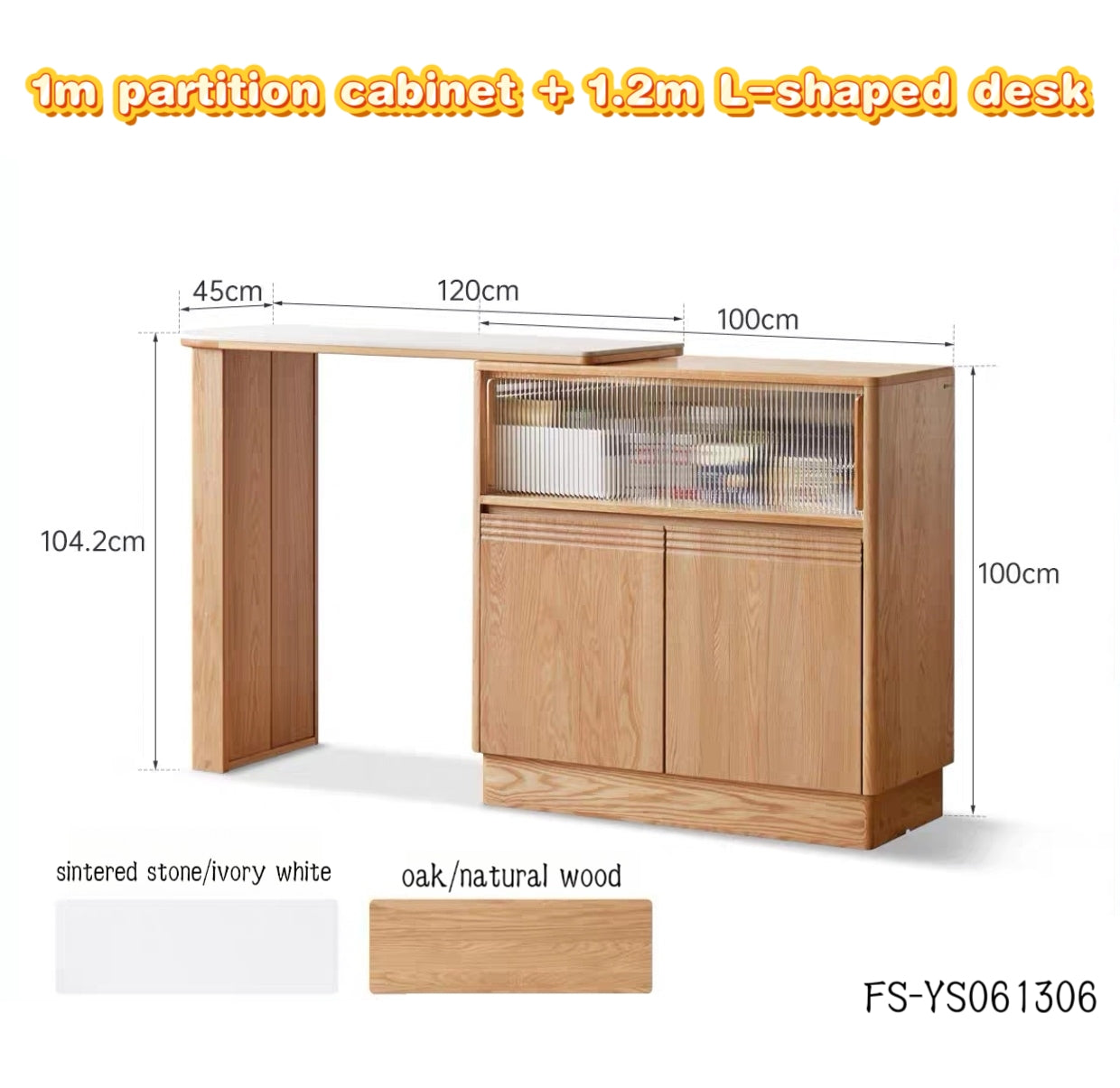 solid wood retractable bar dining table FS-YS06136