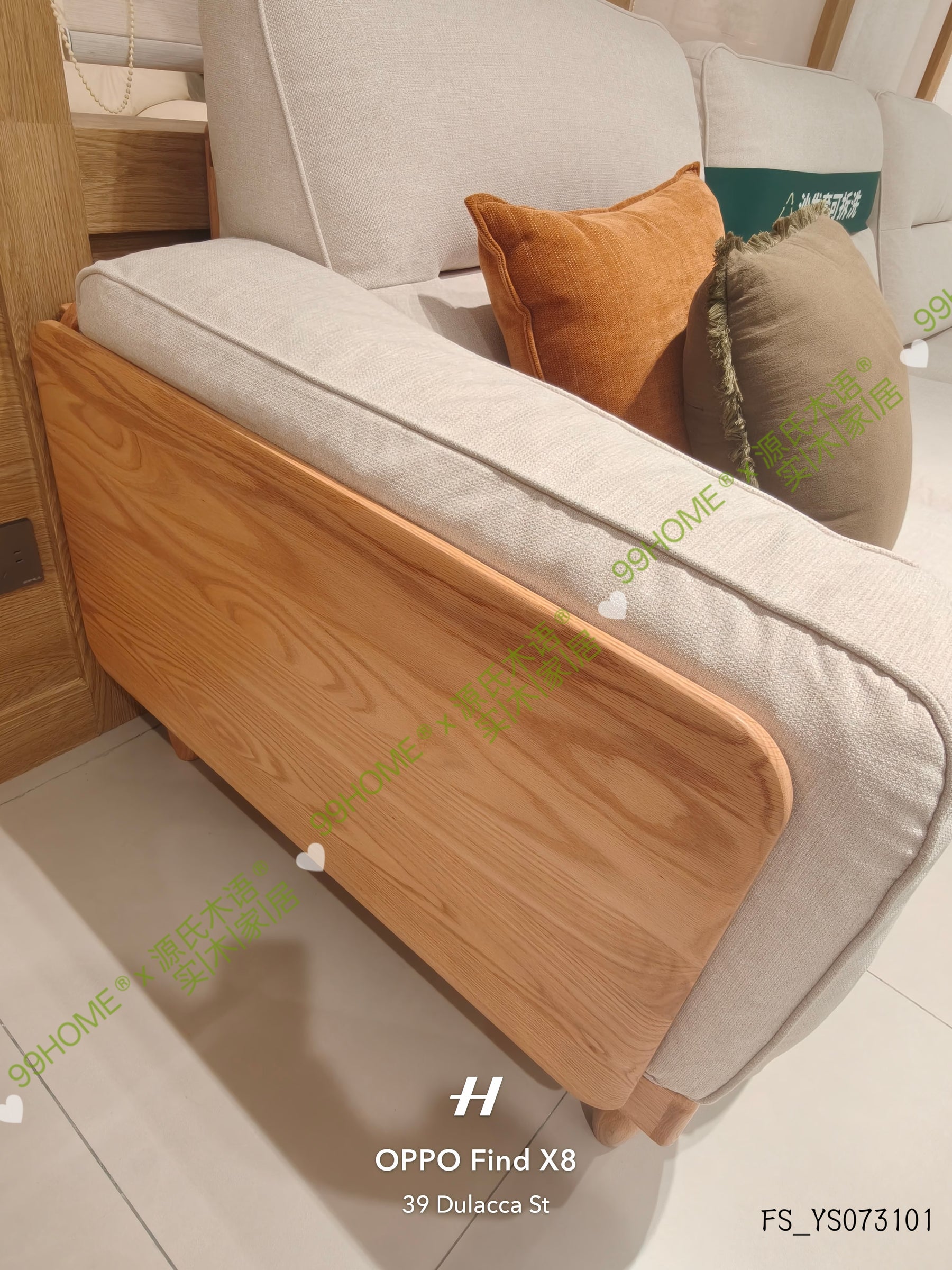 solid wood fabric sofa FS_YS0731016