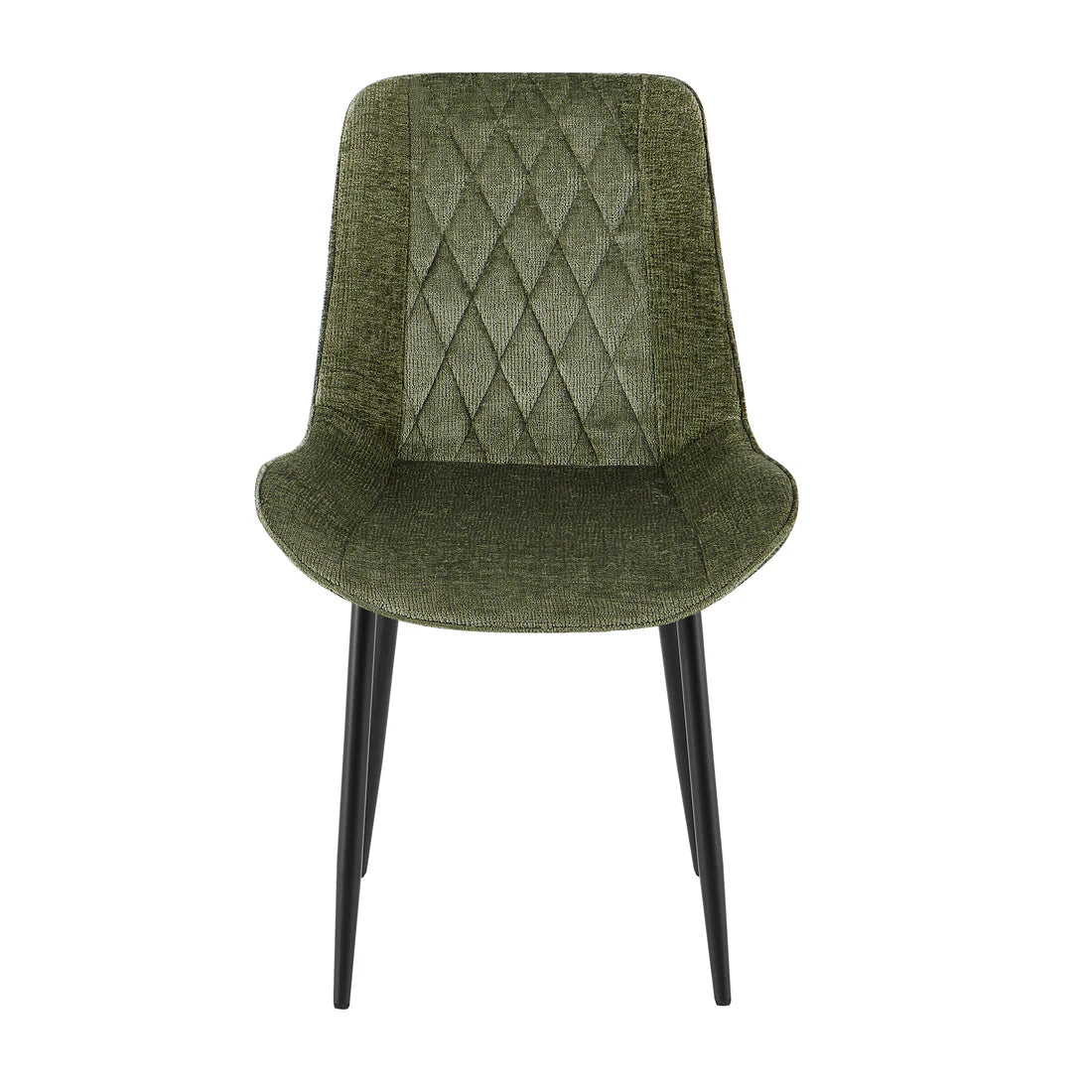Olive Green Velvet Dining Chair - CL-DC06