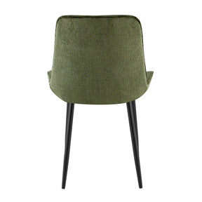 Olive Green Velvet Dining Chair - CL-DC06