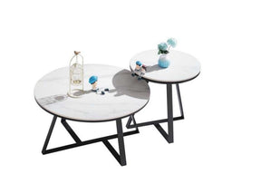 Mother-and-child slab coffee table#809