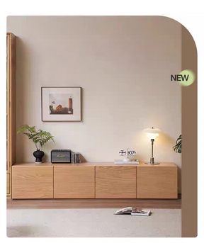 Oak Y101N04 2.0m Floor Standing TV Stand