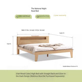 Multifunctional Backrest Night Reading Bed YS-260227