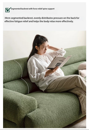 Toast-style fabric sofa, fully removable and washable, YS26030201