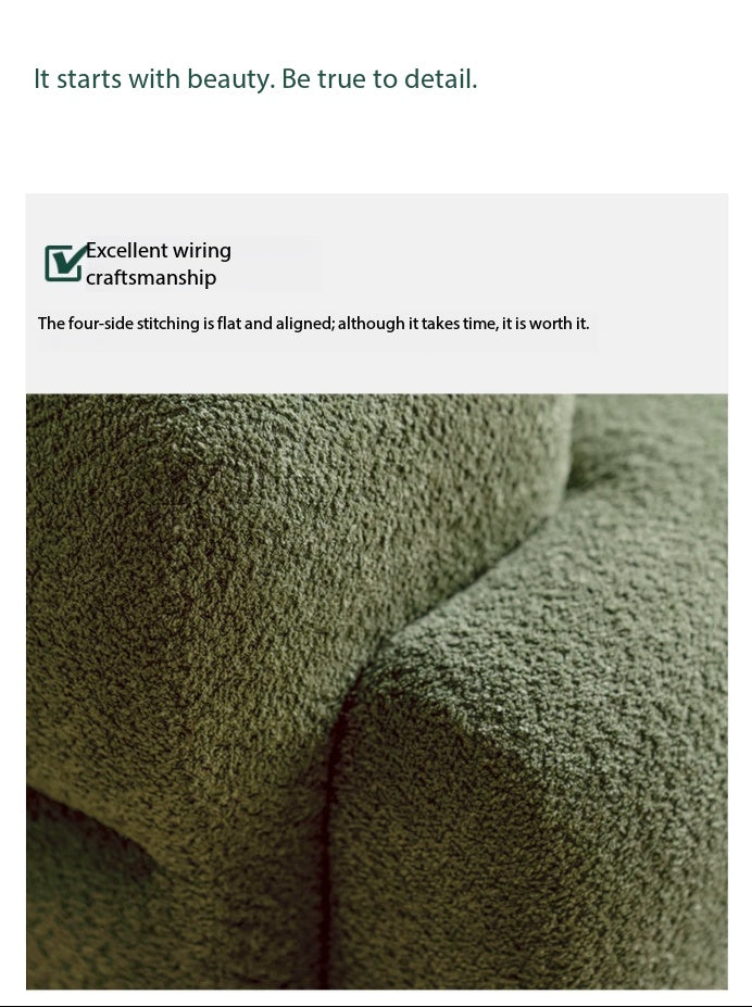 Toast-style fabric sofa, fully removable and washable, YS26030201