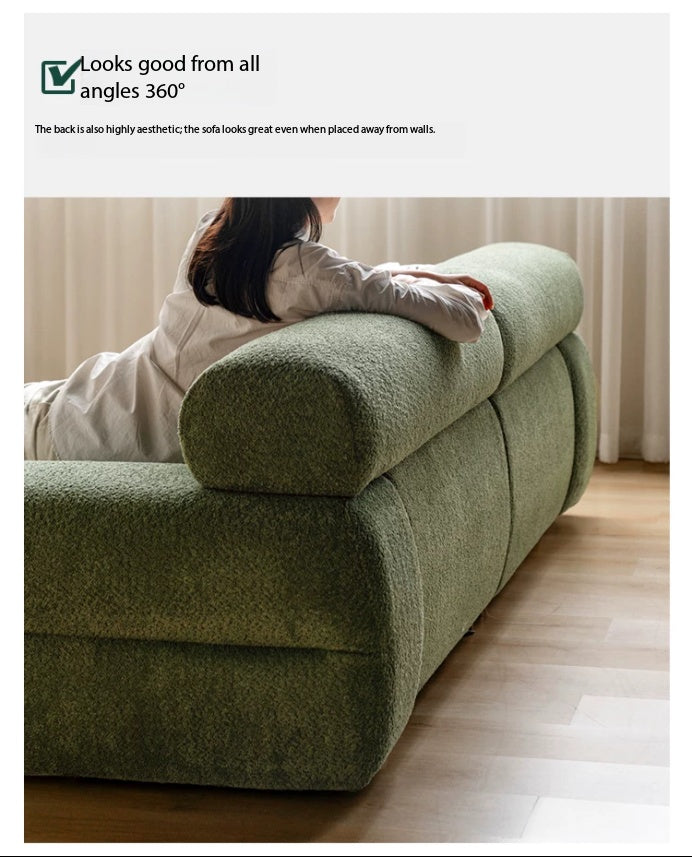 Toast-style fabric sofa, fully removable and washable, YS26030201