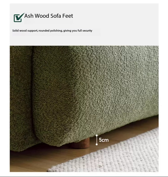 Toast-style fabric sofa, fully removable and washable, YS26030201