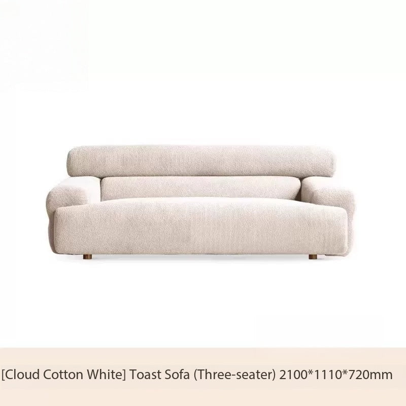Toast-style fabric sofa, fully removable and washable, YS26030201
