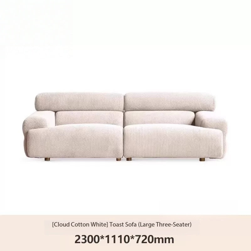 Toast-style fabric sofa, fully removable and washable, YS26030201