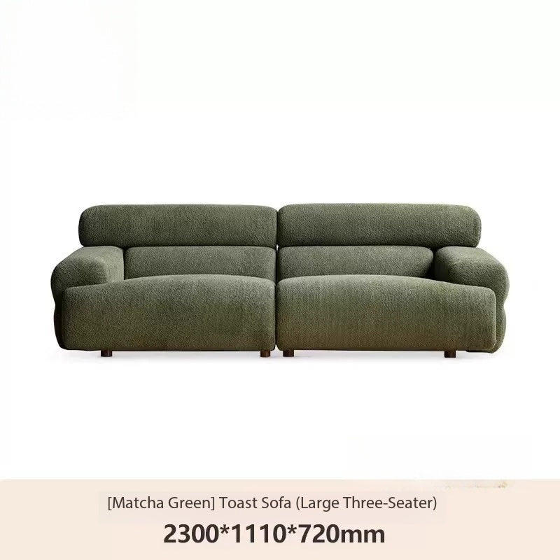Toast-style fabric sofa, fully removable and washable, YS26030201