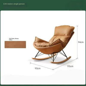 Eggshell - Rocking Chair Sofa，YS251124