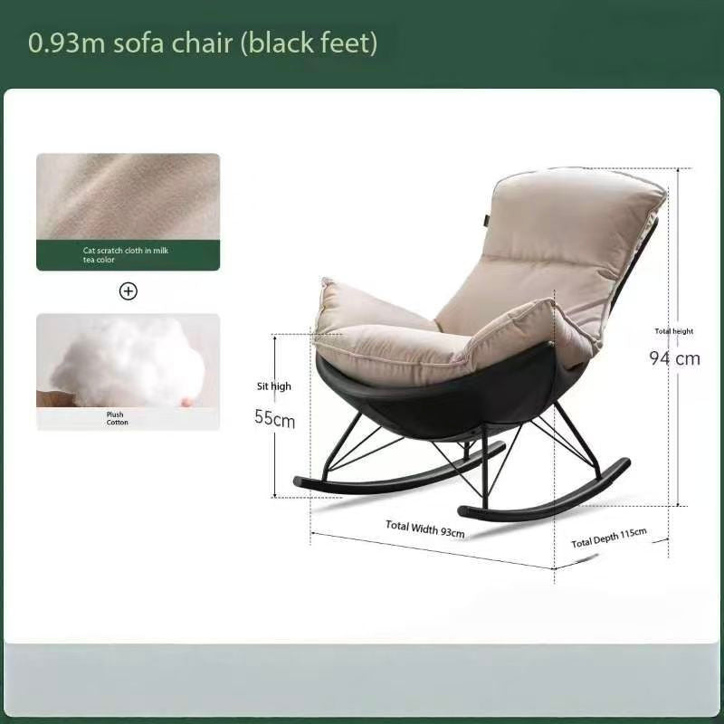 Eggshell - Rocking Chair Sofa，YS251124