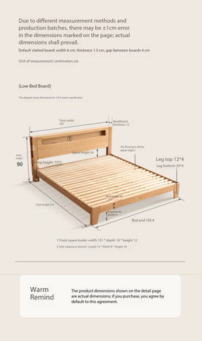 Multifunctional Backrest Night Reading Bed YS-260227