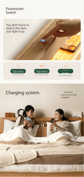 Multifunctional Backrest Night Reading Bed YS-260227