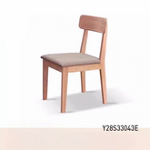 Y28S33 Upholstered Solid Wood Dining Chair