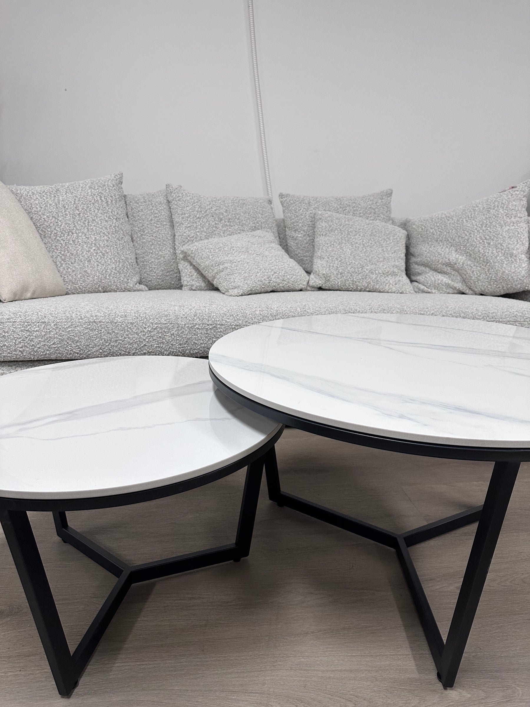 Mother-and-child slab coffee table#809