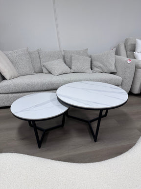 Mother-and-child slab coffee table#809