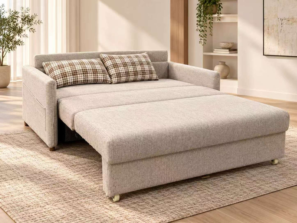 011-38 Linen-Style Sofa Bed