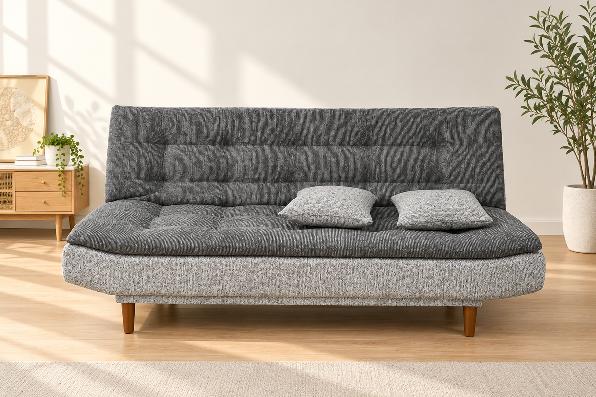 101B-102 Grey Sofa Bed