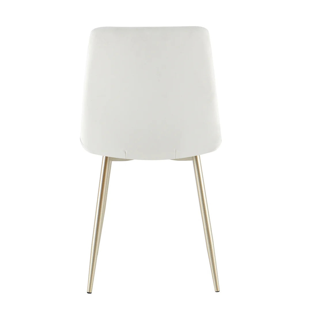 Light White Fabric Dining Chair - CL-DC17