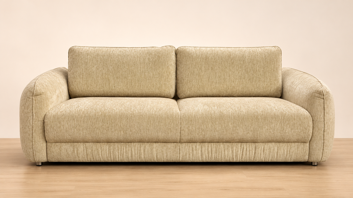 H-382 3-Seater Fabric Sofa