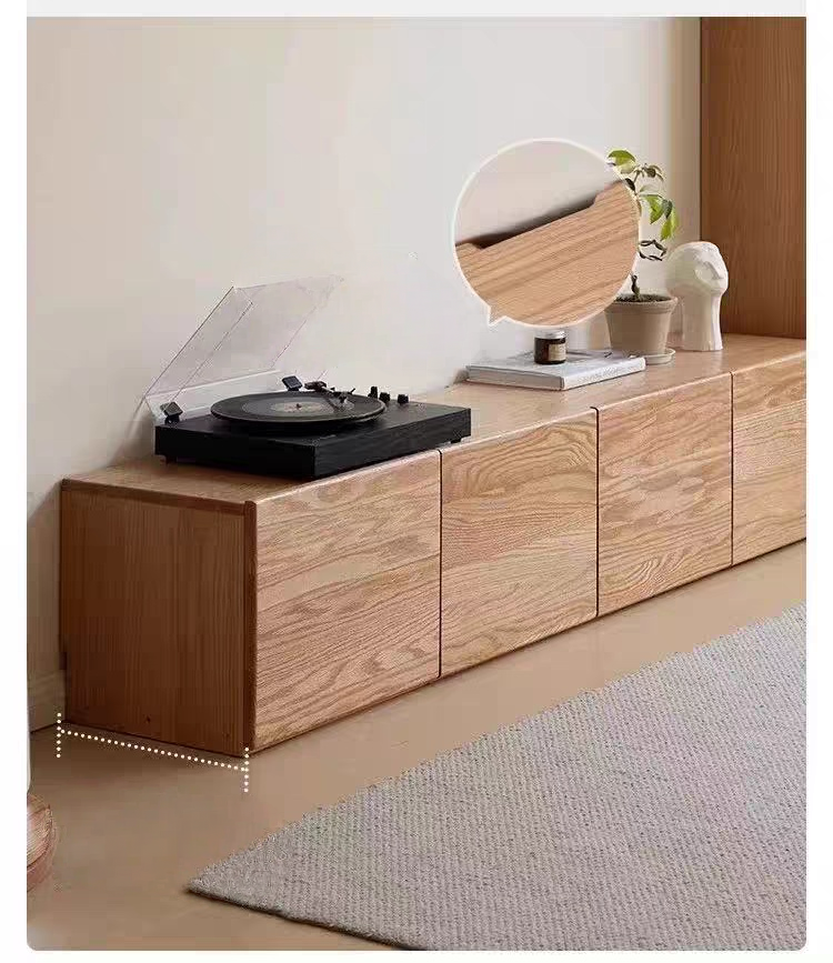 Oak Y101N04 2.0m Floor Standing TV Stand