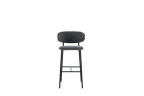 Dark Grey Fabric Bar Stool - CL-45L