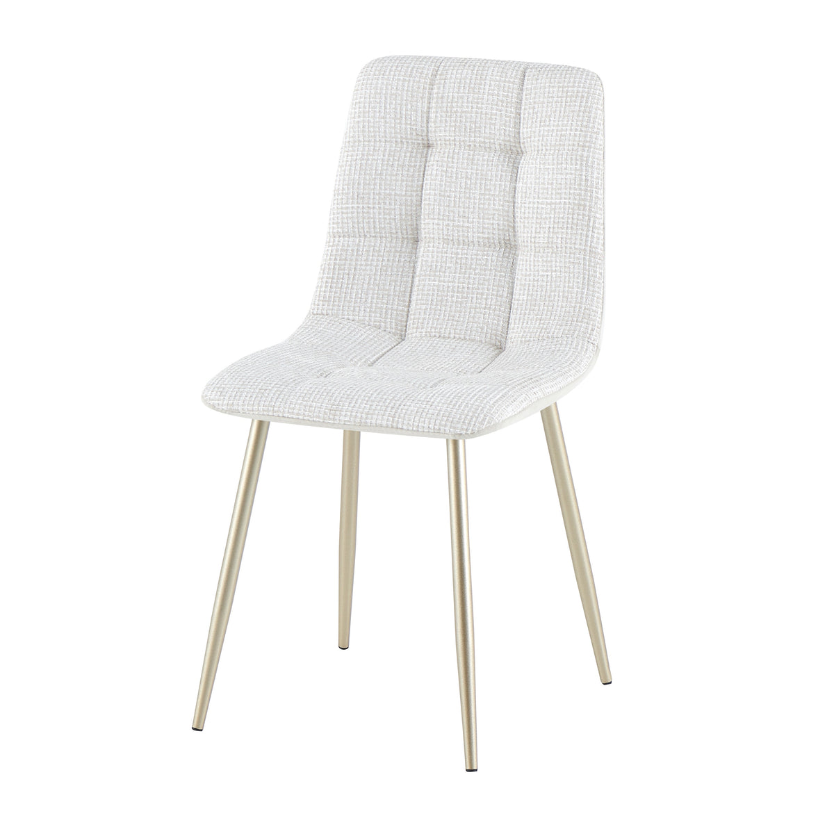 Light White Fabric Dining Chair - CL-DC17