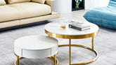 FS-E802 Bronze Coffee Table