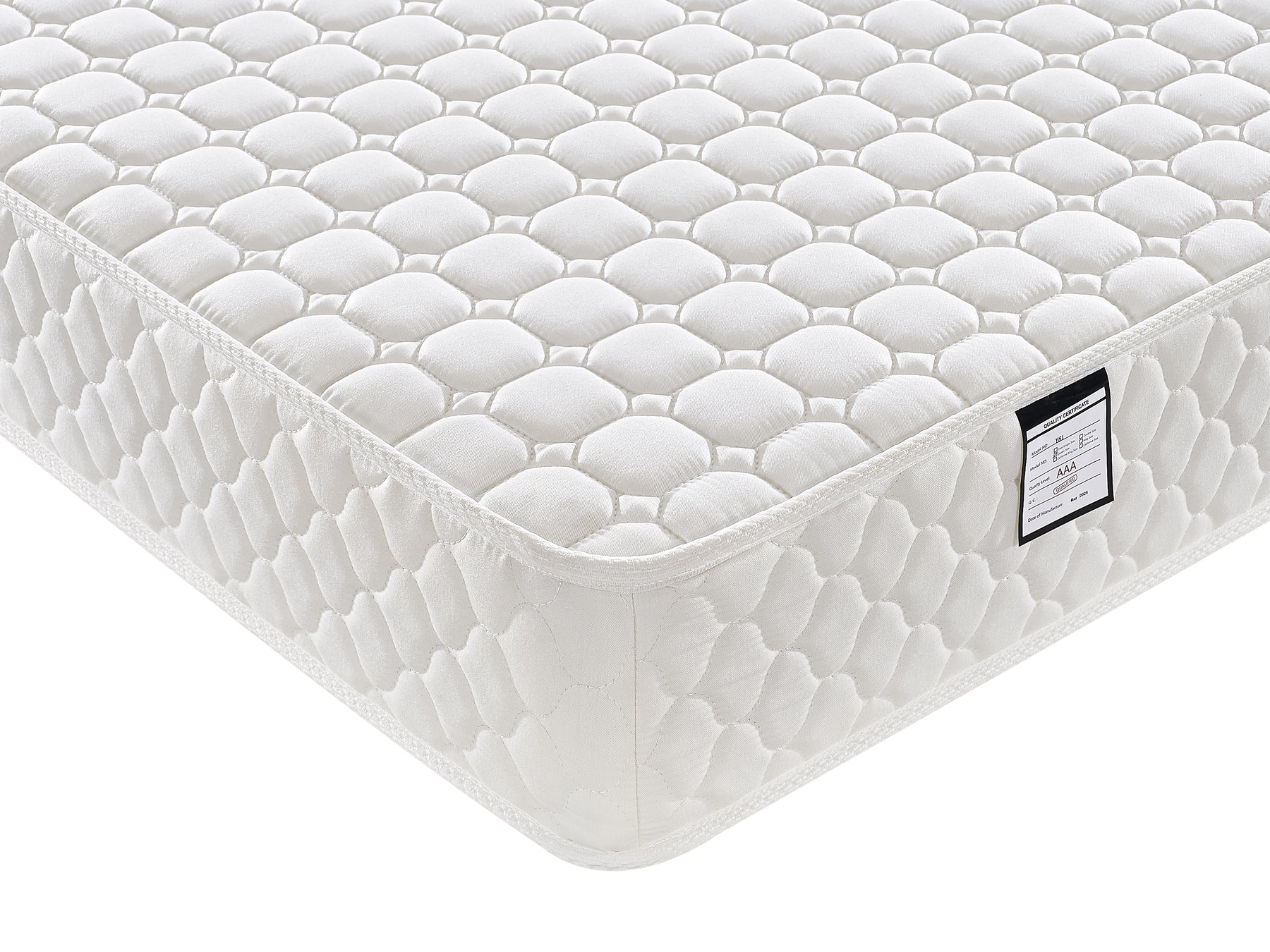 Y81 Knitted Fabric Bonnell Spring with Coir Fibre Mattress