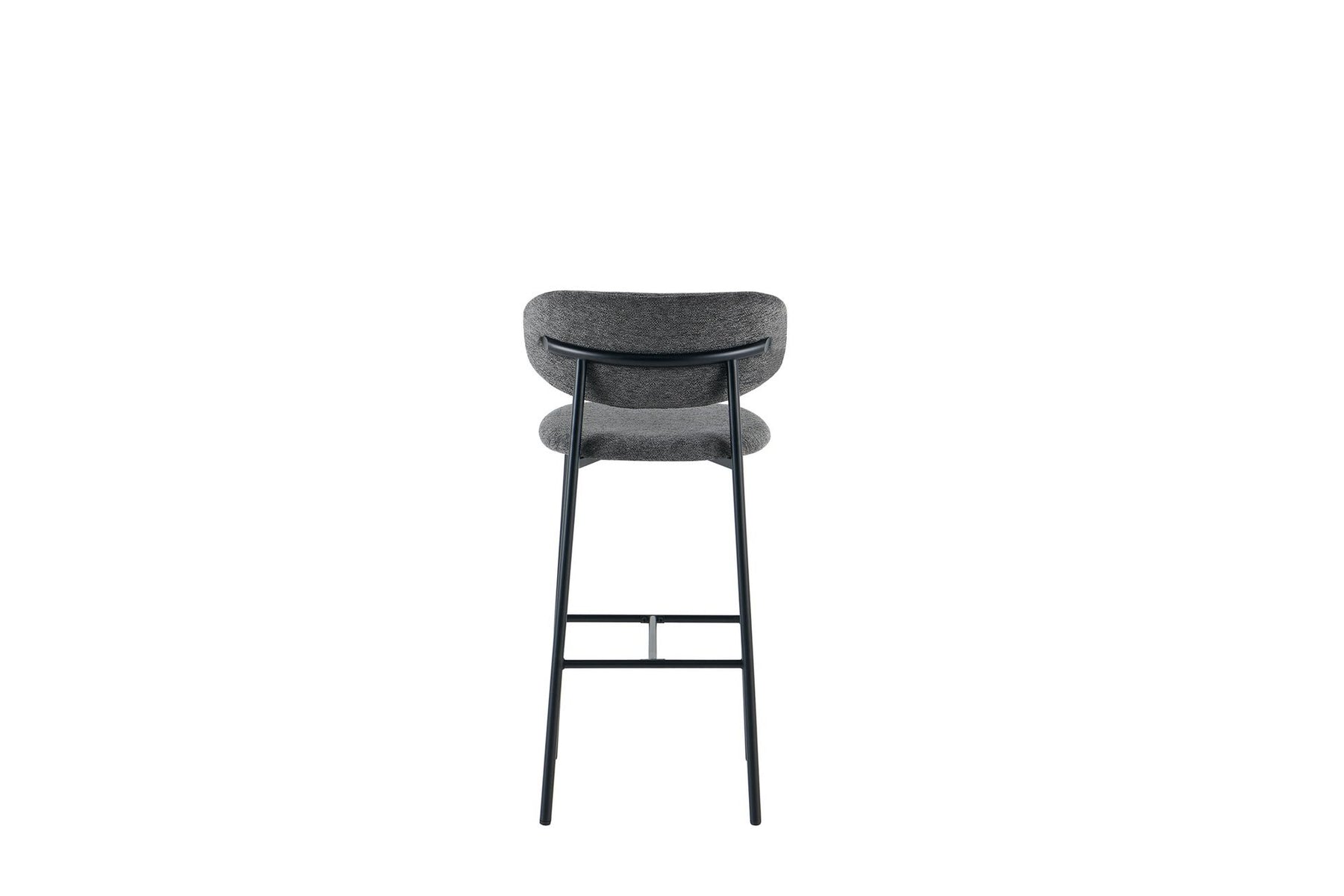 Dark Grey Fabric Bar Stool - CL-45L