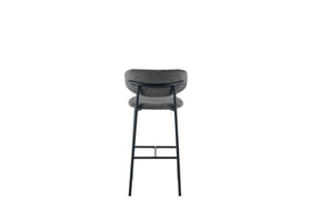 Dark Grey Fabric Bar Stool - CL-45L
