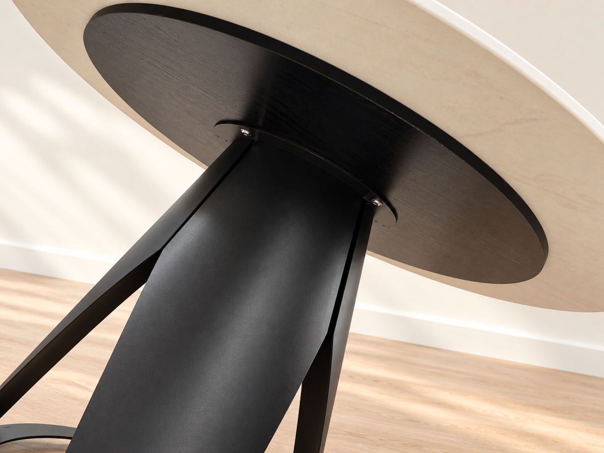Sintered Stone Dining Table with Lazy Susan DT#675