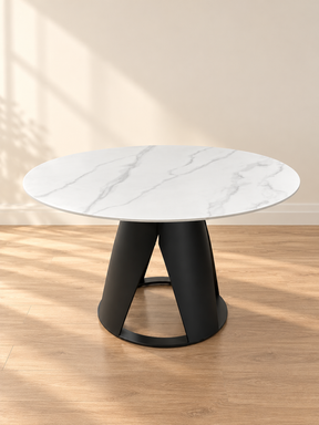 Sintered Stone Dining Table with Lazy Susan DT#675