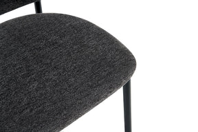 Dark Grey Fabric Bar Stool - CL-45L
