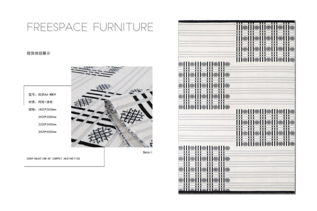 FS-WM09 Luxury carpet floor modern style