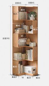 L-shaped Corner Bookcase  YS-062045 pre-sale items