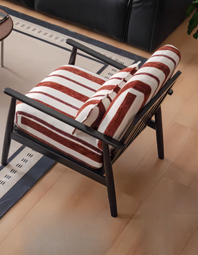 French retro solid wood sofa chair YS-051605