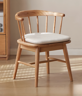 oak swivel upholstered back chair YS-051610