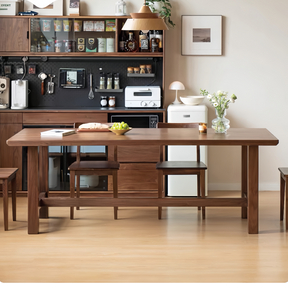 Nordic pure solid wood dining table YS-052207