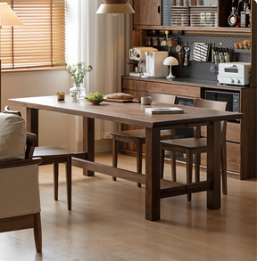 Nordic pure solid wood dining table YS-052207