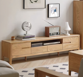 solid wood TV cabinet with two doors and two drawers  FS-YS061174/061175/061176/061177