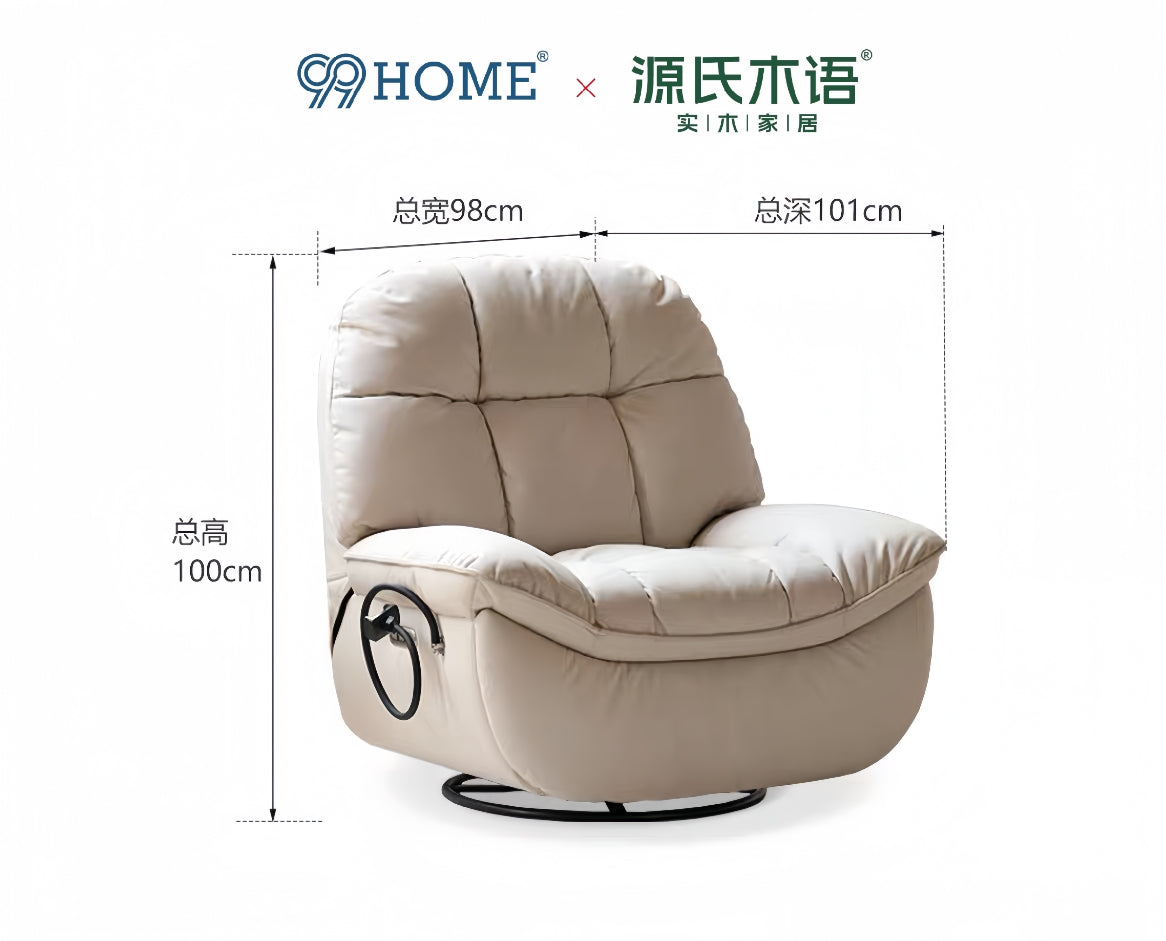 Cream Electric Recliner Chair (Manual Model )YS-061143 pre-sale items