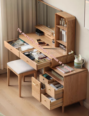 solid wood multifunctional vanity table YS-051905